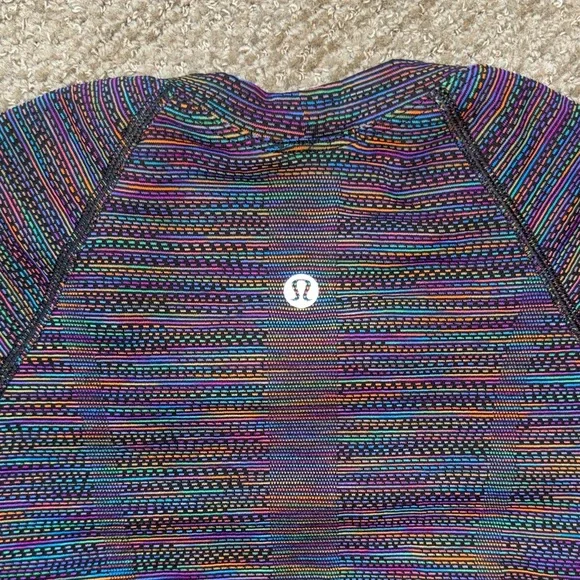 lululemon athletica Multicolor Rainbow Short Sleeve Tee - Picture 5 of 5